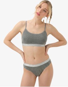 Resim Kadın Spor Sütyen Silver 1631 - Gri Melanj Gri Melanj 