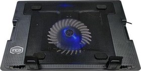 Resim Siyah Sessiz Usb Stand Ayarlı Notebook Soğutucu INC-343Fsx 