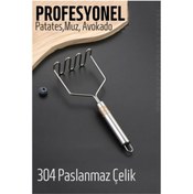 Resim tgzm Patates Ezici 304 Paslanmaz Çelik Havuç Muz Avokado Ezici - TGZ9419-5876 