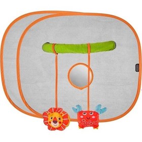 Resim Nessiworld Figürlü Oto Yan Cam Güneşliği 774 