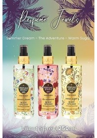 Resim Vücut Spreyi Summer, The Adventure Ve Warm Sugar 