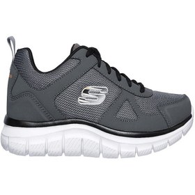 Resim Skechers Track- Scloric Erkek Gri Spor Ayakkabı 52631 Ccbk 