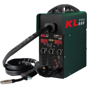 Resim KLPRO KLMIG180 170 Amper Gazlı/Gazsız Gaz Altı ve Elektrod (MMA) Kaynak Makinesi 