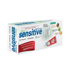 Resim Fresh White Sensitive Propolis Aloe Vera Misvak Özlü Diş Macunu 75ml Smart Kids Çocuk Diş Macunu 75 ml 