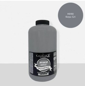 Resim Cadence Boya 2 Lt - H090 Koyu Gri Hibrit Akrilik Boya 