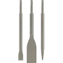 Resim Professional 3 Parçalı Keski Seti Long Life Sds-Plus (Beton, Darbeli Matkap Aksesuarı) 