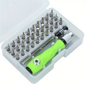 Resim 32 in 1 Hassas Manyetik Tornavida Seti - Çok fonksiyonlu Bakım Kiti Telefon ve Dizüstü Bilgisayar Tamirleri için Hex, Torx, Phillips Başlıkları - Elektronik Tamir Tutkunları ve Teknisyeni için İdeal Hediye Gadget Sevgeni 