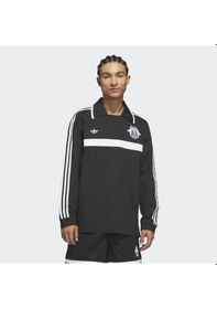 Resim Adidas Originals Rugby Siyah Polo Sweatshirt Jz6967 