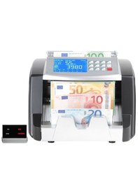 Resim Plus Silver Pro Mix Karışık Para Sayma Makinesi Ve Sahte Yakalama - Tl Ve Euro Karışık - Usd Adet Sayım - Müşteri Ekranı 