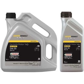 Resim Castrol GTX RN-SPEC 5W-30 RN720 Sentetik Motor Yağı 4 L + 1 L 