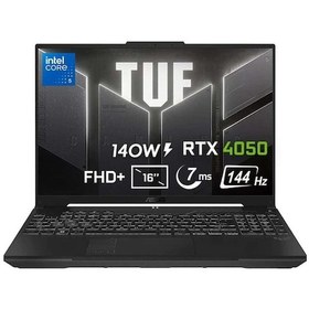 Resim Asus Tuf Gaming FX607VU-RL146 FR72 Intel Core 5 210H 40 GB 512 GB RTX405016" Free Dos Dizüstü Bilgisayar 