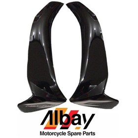 Resim Yamaha Crypton C8 Dış Dizlik Takım Siyah 2010-2015 