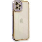 Resim iPhone 11 Pro Max Kılıf Lazer Lens Kamera Çerçeveli Kapak 