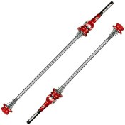 Resim Tenfowee Dağ Ve Yol Bisikletleri İçin Hafif Ve Dayanıklı Alüminyum Alaşımlı Hızlı Sökme Pimi - Kırmızı 