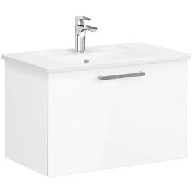 Resim Vitra Root Flat 80Cm Beyaz Çekmeceli Banyo Dolabı Alt Modü Lavabo Çok Renkli 