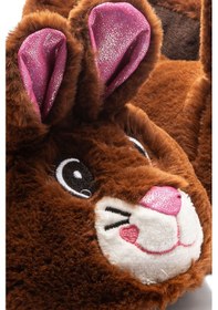 Resim Twigy Nara EE0542 Kadın Hayvanlı Panduf Kahverengi 36/41 Kahverengi 