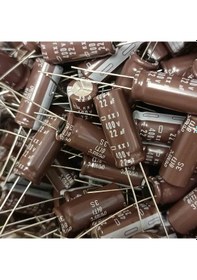 Resim Kxj400vb22m 22mf 400v 10x25 105 Nıppon Elko Kondansatör 10 Adet 