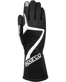 Resim Sparco Land Fia Onaylı Yarış Eldiveni 8 Numara Siyah Xs 
