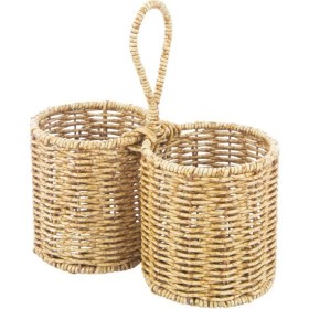 Resim Mien Dayanıklı 2’li Rattan Çok Amaçlı Kaşıklık -1191 