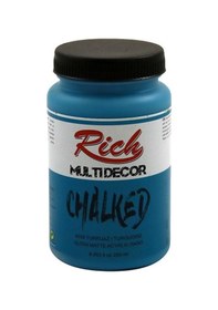 Resim Rich Multi Decor Chalked Akrilik Boya 250 Cc 4558 Turkuaz 