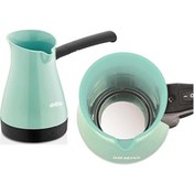 Resim SCM-2955 Yeşil Elektrikli Cezve Sinbo