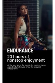 Resim RTG Sanag M13S Pro Max Bluetooth Hoparlör Sd Kart Type-C RGB Işıklı Taşınabilir Ses Bombası 