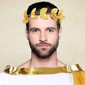 Resim Roma Bizans Altın Yapraklı Sezar Tacı 