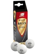 Resim Sunflex Sx40 3 Yıldız 3'lü Masa Tenisi Maç Topu 