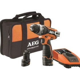 Resim Aeg BS12C2 Li 12 V 2.0 Ah Çift Akülü Tornavida Matkap 