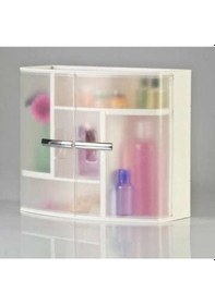 Resim Primanova Lüx Şeffaf Banyo ve Ecza Dolabı+İlk Yardım İçerik Seti 