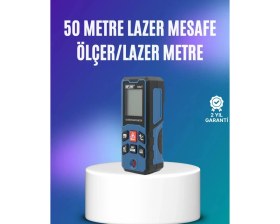 Resim Dijital Lazer Mesafe Ölçüm Cihazı Inşaat ve Ev Kullanımı Midastech 