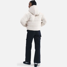 Resim Nike Sportswear Therma-Fit Loose Cut at Hip-Length Full-Zip Hoodie Kadın Mont 