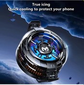 Resim Honeybeeshop Memo Manyetik Telefon Soğutma Fanı Kılıfı Pro Max Pulg İn 4 Çift Abs Radyatör Rgb Işık İphone 15 Pro Max Xiaomi 14 Samsung S24 Uyumlu 
