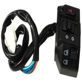 Resim Mh 125 Mr Uyumlu Sol Kumanda 0-siyah 