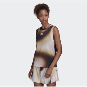 Resim Adidas Ha3352 Melbourne Match Tank Kadın Turuncu Tişört 