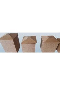 Resim Hobi Adn Dekoratif Ve Kullanım Baharatlık Set Ahşap Mdf Ham Cnc Kesim El Yapım Ahşap 