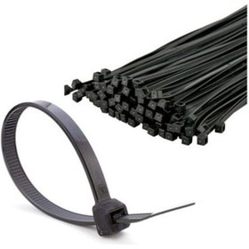 Resim Cırt Kelepçe 300 X 4,8 Mm / Sıyah 100 Adet 