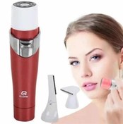 Resim shopwave 3 Başlıklı Yüz Kaş Epilasyon Aleti Değiştirilebilir Başlık Hassas Cilt Uygun 