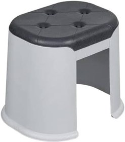 Resim Gri Renkli Dayanıklı Deri Görünümlü 30Cm Uzunuluğunda Tabure, isz220326052025 