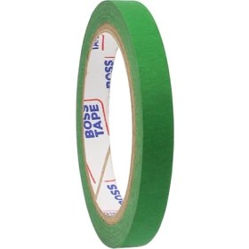 Resim Boss Tape Koyu Yeşil Maskeleme Bandı Kağıt Boyacı Bandı 