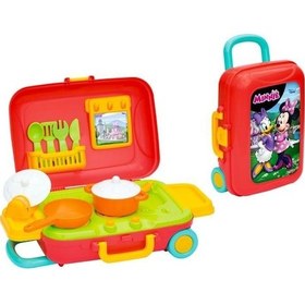 Resim Dede Mini Mouse Mutfak Seti Bavulum 