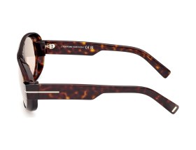 Resim Tf Ft1102/s 52e 59 16 140 Unisex Güneş Gözlüğü Kahverengi 