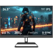 Resim Gamebooster GB-25F320FF 24.5" 300Hz Fast IPS 0.5ms Mprt Fhd 2xhdmı+2xdp Rgb Flat Gaming Monitör 