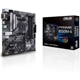 Resim ASUS Prıme B550m-a Ddr4 M2 Pcıe Nvme Hdmı Dvı Pcıe 16x V4.0 Am4 Matx 