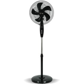 Resim SUNDAY Merkür Plus 16 inch SX-F1655 Ayaklı Vantilatör Siyah 