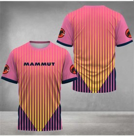 Resim Snapbuy Erkek Açık Spor Tişört - Hızlı Kuruyan, Rahat Streetwear, Büyük Boy, Tırmanma Ve Kampmavi Mavi 