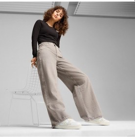 Resim Puma Ca Pro Lux Iıı Wv Wns Kadın Krem Spor Ayakkabı Düz 397765 Krem 