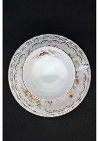 Resim Jubilee Rose Vintage Çay Fincanı 3 Parça 210 Ml Mor - Kırmızı 