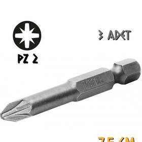 Resim Kupa Tyson Vidalama Ucu Bits Uç - Pz2 Yıldız - 7.5 Cm. - 3 Adet 