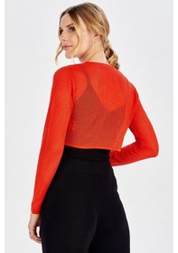 Resim Peraluna Turuncu File Bolero Turuncu 